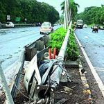 अपघातात एकाचा मृत्यू, मुलगा आणि पत्नी जखमी. पुणे बातम्या