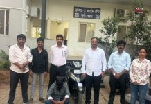 पुणे पोलिसांची मोठी कारवाई: बंडगार्डन हद्दीतील सराईत वाहन चोरटा गुन्हे शाखेकडून जेरबंद; चोरीची अॅक्टिव्हा जप्त