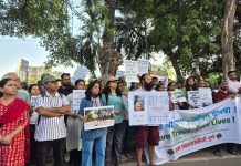 पुणेकरांची पर्यावरणासाठी साखळी; ५२९ झाडांच्या कत्तलीस कडाडून विरोध