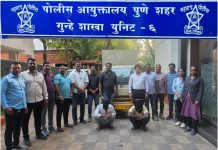 पुणे पोलीस गुन्हे शाखेकडून टाटा टेम्पो चोरणारी सराईत टोळी जेरबंद; ४.७० लाखांचा मुद्देमाल जप्त