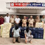 नवले ब्रिजजवळ पुणे पोलिसांची मोठी कारवाई: गुजरातहून आणलेला तब्बल २३ लाखांचा प्रतिबंधित गुटखा जप्त; दोघांना अटक पुणे: