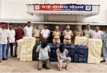 नवले ब्रिजजवळ पुणे पोलिसांची मोठी कारवाई: गुजरातहून आणलेला तब्बल २३ लाखांचा प्रतिबंधित गुटखा जप्त; दोघांना अटक पुणे: