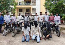 पुणे पोलिसांची मोठी कारवाई: मोटार सायकल चोरी करणारी टोळी जेरबंद; ६ गुन्हे उघडकीस, ४ लाख ९५ हजारांचा माल हस्तगत