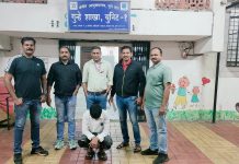 गणेशोत्सवात दहशत माजविणाऱ्या धारधार कोयता बाळगणाऱ्या आरोपीस गुन्हे शाखेच्या युनिट-१ कडून जेरबंद